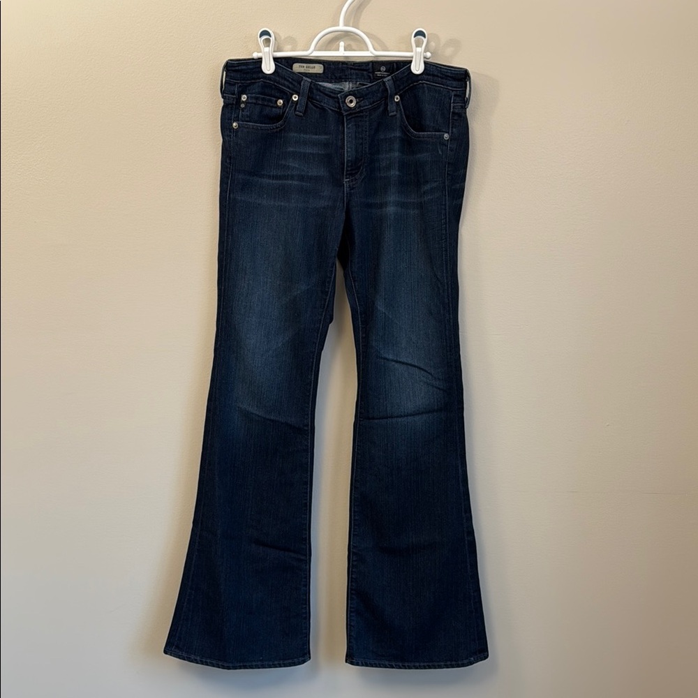 AG Adriano Goldschmied Dark Blue Flare Jeans